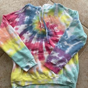 Ivory Ella Rainbow Tie Dye sweatshirt size Medium
